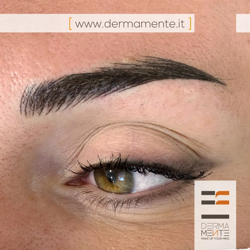 Eyeliner semipermanente Roma prima e dopo - trucco permanente occhi