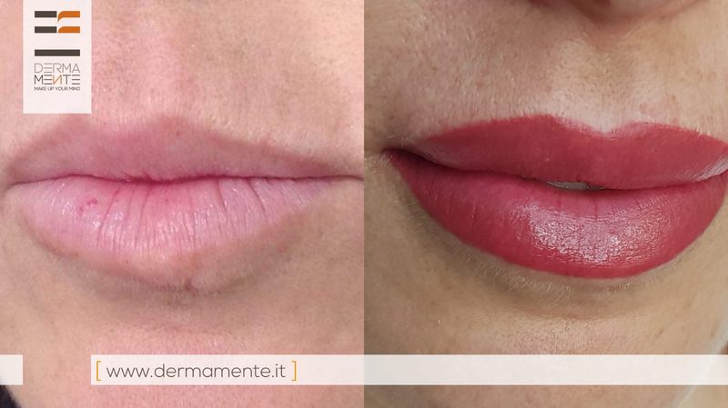 Lip blush labbra permanente Roma - Dermamente