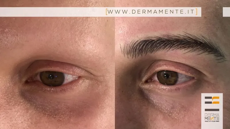 Microblading sopracciglia Roma - tecnica pelo a pelo con pigmenti biocompatibili