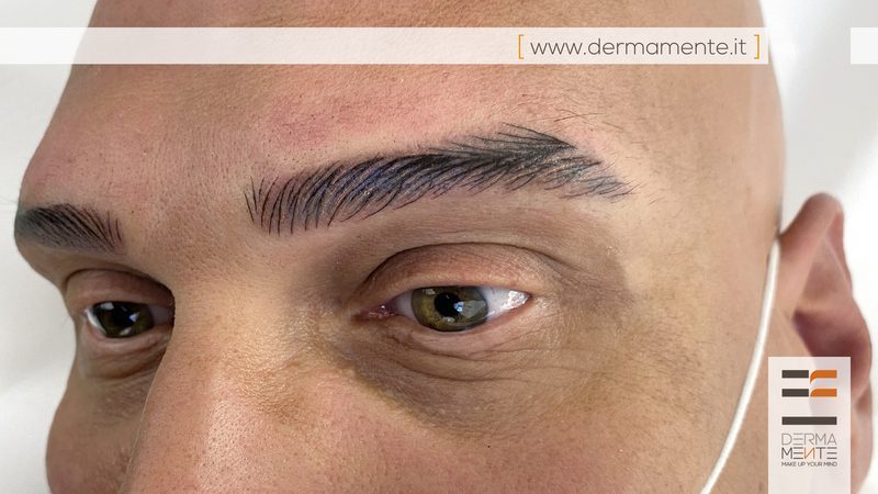 Sopracciglia folte trucco permanente Roma