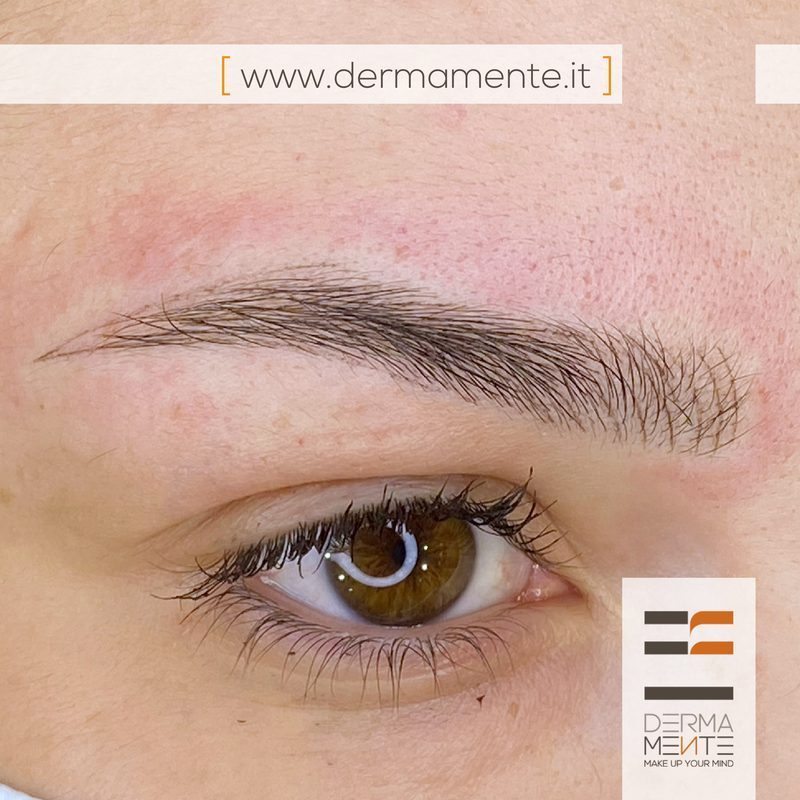 Sopracciglia naturali trucco permanente Roma