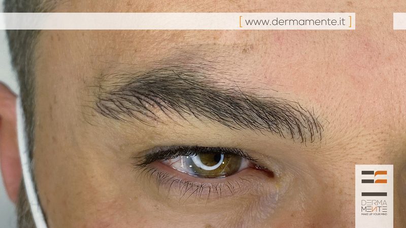 Sopracciglia naturali trucco permanente Roma